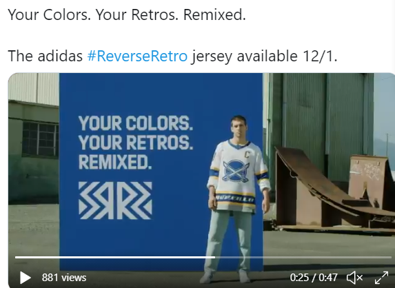 Buffalo Sabres on X: Loving the #ReverseRetro jerseys? 😍 Enter to win one  in our app:   / X